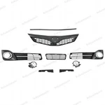 For Camry 2012-2014 Se/xse Lower Upper Grille W/stip+fog Lights+ Bumper Brackets. Fixed Price $79.89.