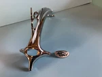 1936 Ford Car Grille Ornament With V8 And White Script Emblem Coupe Sedan. Fixed Price $149.95.