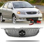 For 2003-2008 Toyota Corolla Front Bumper Hood Upper Grille Diamond Chrome. Fixed Price $134.75.