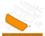 Subaru Oem 16-17 Crosstrek Components-grille Surround 91122FJ070. Fixed Price $118.55.