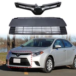 Front Bumper Upper & Lower Grille For 2014-2016 Toyota Corolla Ce 2PCS Pair. Fixed Price $47.99.