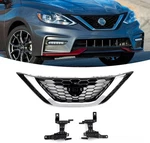 Front Upper Grille NI1200279C 2016 2019 Nissan Sentra 62310-3YU0D Black. Fixed Price $63.75.