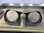 Oem Mopar 1970 Cuda Headlight Bezel Set, & Pair. Fixed Price $250.00.