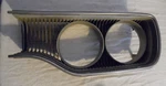 Mopar 1970 Plymouth Roadrunner Head Light Bezel Chrome Trim Ds Lh. Fixed Price $150.00.