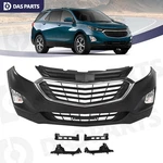 Front Bumper Upper Lower Grille Fog Lights For 2018-2021 Chevrolet Chevy Equinox. Fixed Price $299.95.