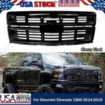 For 2014 2015 Chevrolet Silverado 1500 Z71 Full Gloss Black Front Upper Grille. Fixed Price $140.59.