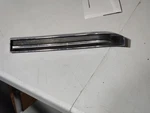 1968-1972 C3 Corvette Lh Hood Grille Insert Left Gill Molding Gm # 3922285 Oem. Fixed Price $40.00.