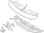 Genuine Nissan Radiator Support Access Cover 62322-5MP0B. Fixed Price $199.84.