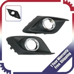 Fog Grille Cover Headlight Lamp Frame Hood For 2014-2016 Mazda 3 Axela. Fixed Price $26.26.