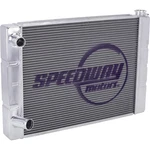 Speedway 28 In. Double Pass Aluminum Radiator, Small Block Ford/fits Mopar. Fixed Price $241.99.