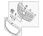 Genuine Mercedes-benz Grille 222-880-25-00-9040. Fixed Price $1130.50.