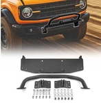 2021-2024 Ford Bronco Steel Front Bumper Bull Bar With Winch Frame & D-rings Bra. Fixed Price $271.00.
