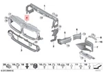 Genuine Bmw M5 F90 Cs Sedan Air Duct Top 51138080593. Fixed Price $204.36.