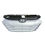 2010-2015 Hyundai Tucson Front Lower & Upper Grille Oem Silver Hardware. Fixed Price $130.00.