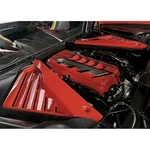 Red Engine Covers Bay Panel Trim For Chevrolet Corvette C8 2020-2024 2022. Fixed Price $105.95.