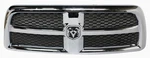 Oem Upper Grille For Ram 2500, 3500 68149139AA Chrome. Fixed Price $350.00.