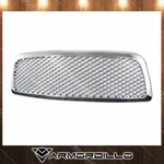 Fits 2009-2010 Dodge Ram 1500 Mesh Grille Replacement Chrome. Fixed Price $187.26.