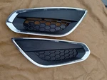 2011-2013 Volvo S60 Front Cover Grille Fog Light Chrome Oem Left Right Set. Fixed Price $30.00.