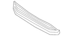 Genuine Volkswagen Lower Grille 5C6-853-671-T-9B9. Fixed Price $244.96.