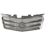 Grille For 2008-2011 Cadillac Cts Chrome Shell W/ Gray Insert Plastic. Fixed Price $121.45.