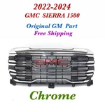Oem 2022 2023 2024 Gmc Sierra 1500 Upper Bumper Grille 84878063 (chrome) #24. Fixed Price $400.00.