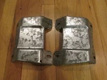 Nos 1988 1989 Ford Crown Victoria Radiator Grill Opening Brackets Pair E8AZ. Fixed Price $13.55.