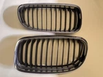 Oem Bmw Series E90 E91 328I 335I Front Kidney Grilles Set Chrome Black (pair). Fixed Price $50.00.