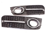 09-12 Audi A4 Front Bumper Fog Light Grille Set Lh Rh 8K0807681A 8K0807682A Oem. Fixed Price $55.00.