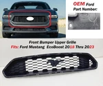 Oem 2018-2023 Ford Mustang Front Bumper Radiator Grille Black JR3Z-8200-AD. Fixed Price $170.00.