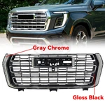 Front Bumper Grille Gray Chrome W/camera Hole For 2025 2026 Gmc Yukon AT4. Fixed Price $309.00.