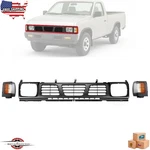 Fits 1993-1997 Nissan D21 Pickup New Front Grille Corner Marker Light Set Of 3PC. Fixed Price $109.20.