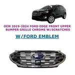 2019 2020 2021 2022 2023 2024 Ford Edge Front Upper Bumper Grille Chrome. Fixed Price $300.00.