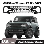 New Front Bumper Mesh Grille 2021-2024 Ford Bronco Gloss Black. Fixed Price $216.00.