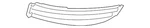 Genuine Volkswagen Outer Grille 3C8-853-665-C-9B9. Fixed Price $68.25.