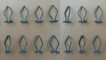 10 Nos Trim Panel Fastener Clips! For Mopar Nash Hudson Studebaker Packard Etc. Fixed Price $38.00.