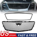 Front Grille Gloss Black With Frame For Cadillac 2019-2020 CT6 84939299 84481755. Fixed Price $299.00.