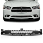 Center Textured Gray Plastic Bumper Grille For 2011-2014 Dodge Charger. Fixed Price $41.97.