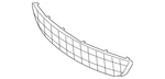 Genuine Mazda Lower Grille BR5V-50-1T0C. Fixed Price $88.75.