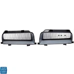 1974 Pontiac Firebird Trans Am Front Grilles Chrome & Black Pair New. Fixed Price $299.99.