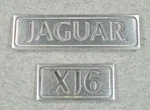Jaguar XJ6 Metal Emblem Pair Vintage Trunk Badge Oem 1989-1994. Fixed Price $19.99.