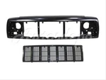 For 1997-2001 Cherokee Front Header Mounting Panel + Grille Black 2PC. Fixed Price $178.60.