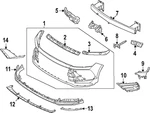Genuine Hyundai Side Molding 86595-L1510-PNF. Fixed Price $174.67.