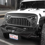Matte Black Angry Bird Upgraded Grille For 2007-2018 Jeep Wrangler Jk. Fixed Price $88.10.