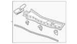 Genuine Honda Cowl Top Assembly Front Passenger 74220-TP6-A00. Fixed Price $413.09.