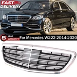 Front W/acc Grille For Mercedes Benz W222 2014-2020 Class S560 S450 S600. Fixed Price $148.50.