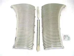 1940 Ford Deluxe Car Chrome Grille Assembly Kit '40 New Heavy Duty. Fixed Price $868.62.