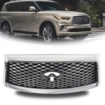 623106GW0A For Infiniti QX80 2018-2021 Front Upper Grille W/camera Option. Fixed Price $201.99.
