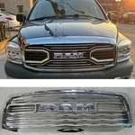 Chrome For Dodge Ram 1500 Ltd Limited 2006 07 2008 Grille W/letter. Fixed Price $159.99.