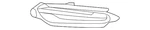 Genuine Honda Outer Grille 71105-T7W-A00. Fixed Price $54.17.