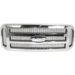 New Grille Chromed Shell With Gray Insert Ford F-series Super Duty 2005-2007. Fixed Price $157.29.